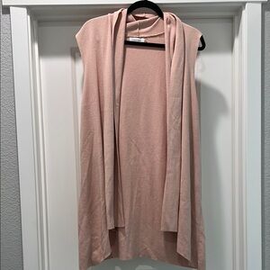 Calvin Klein Pink Sleeveless Cardigan